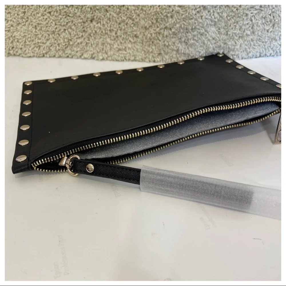 NWT! White House Black Market floral stud clutch